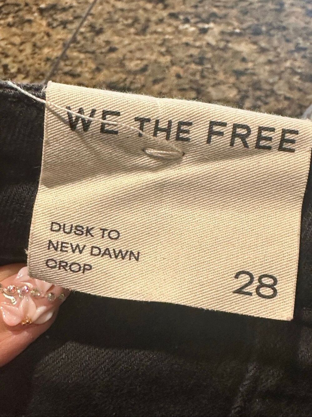 NWT Free People capri jeans - Picture 6 of 8
